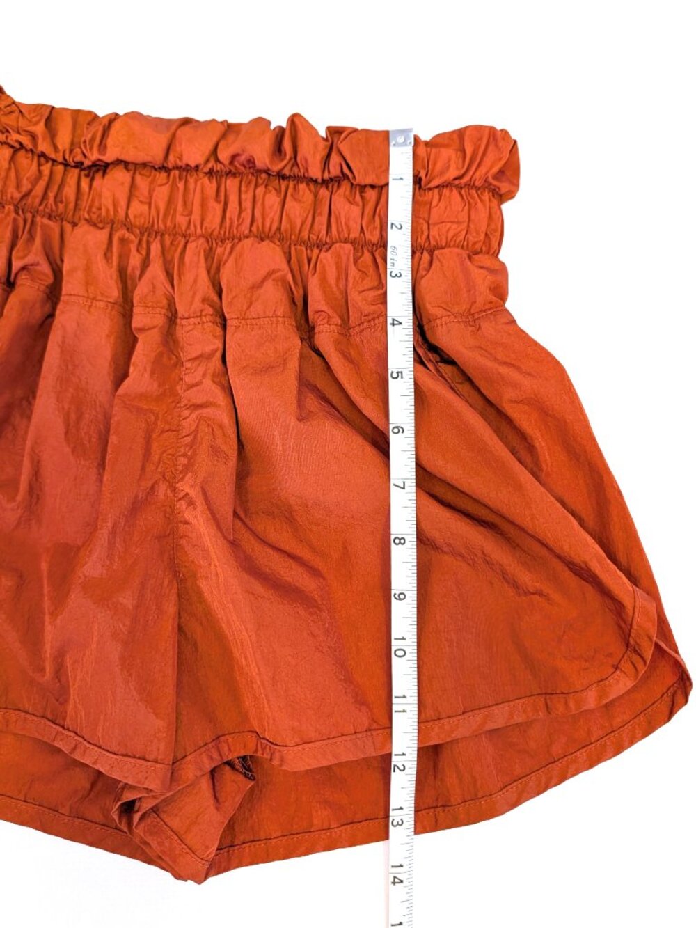 FP Movement | Free People The Way Home Shorts in Burnt Orange Rust | Size XS - Picture 9 of 11